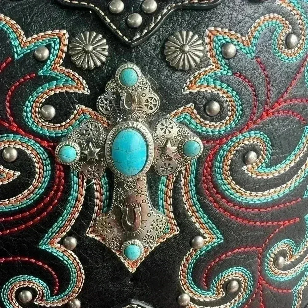 Montana West Beautifully Embroidered Crossbody Bag - Picture 5 of 11